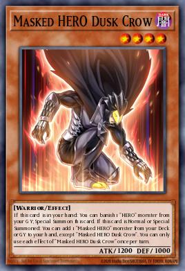 Masked HERO Dusk Crow