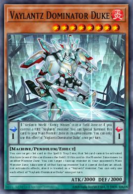 Vaylantz Dominator Duke