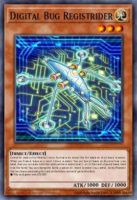 Digital Bug Registrider