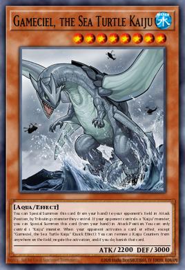 Gameciel, the Sea Turtle Kaiju
